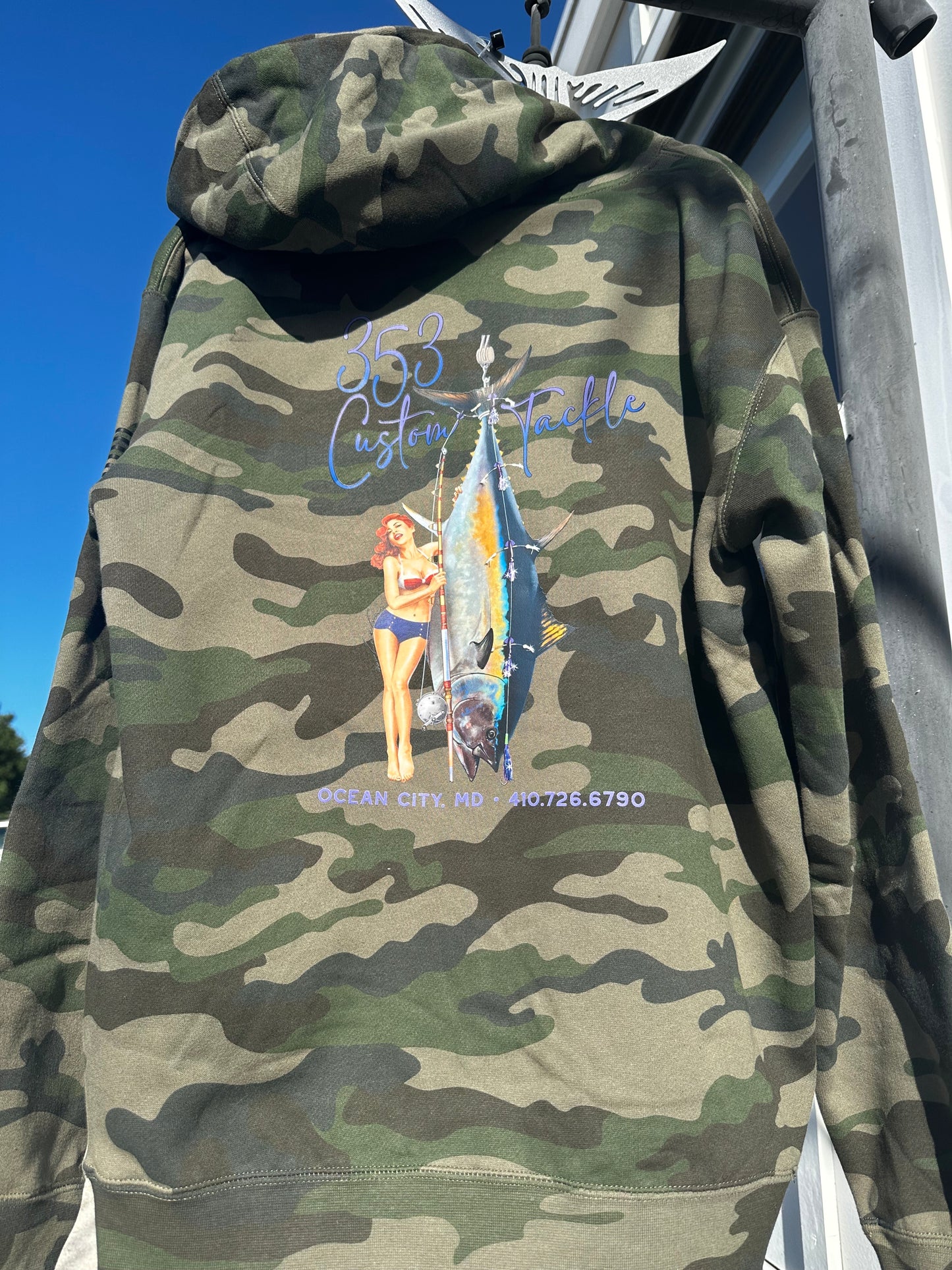 353 Custom Tackle Hoodie
