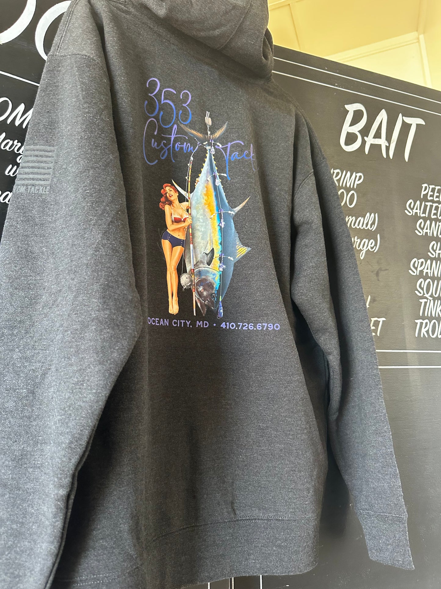 353 Custom Tackle Hoodie