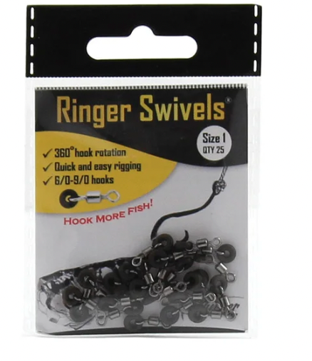 Ringer Swivels Size 1 QTY 25