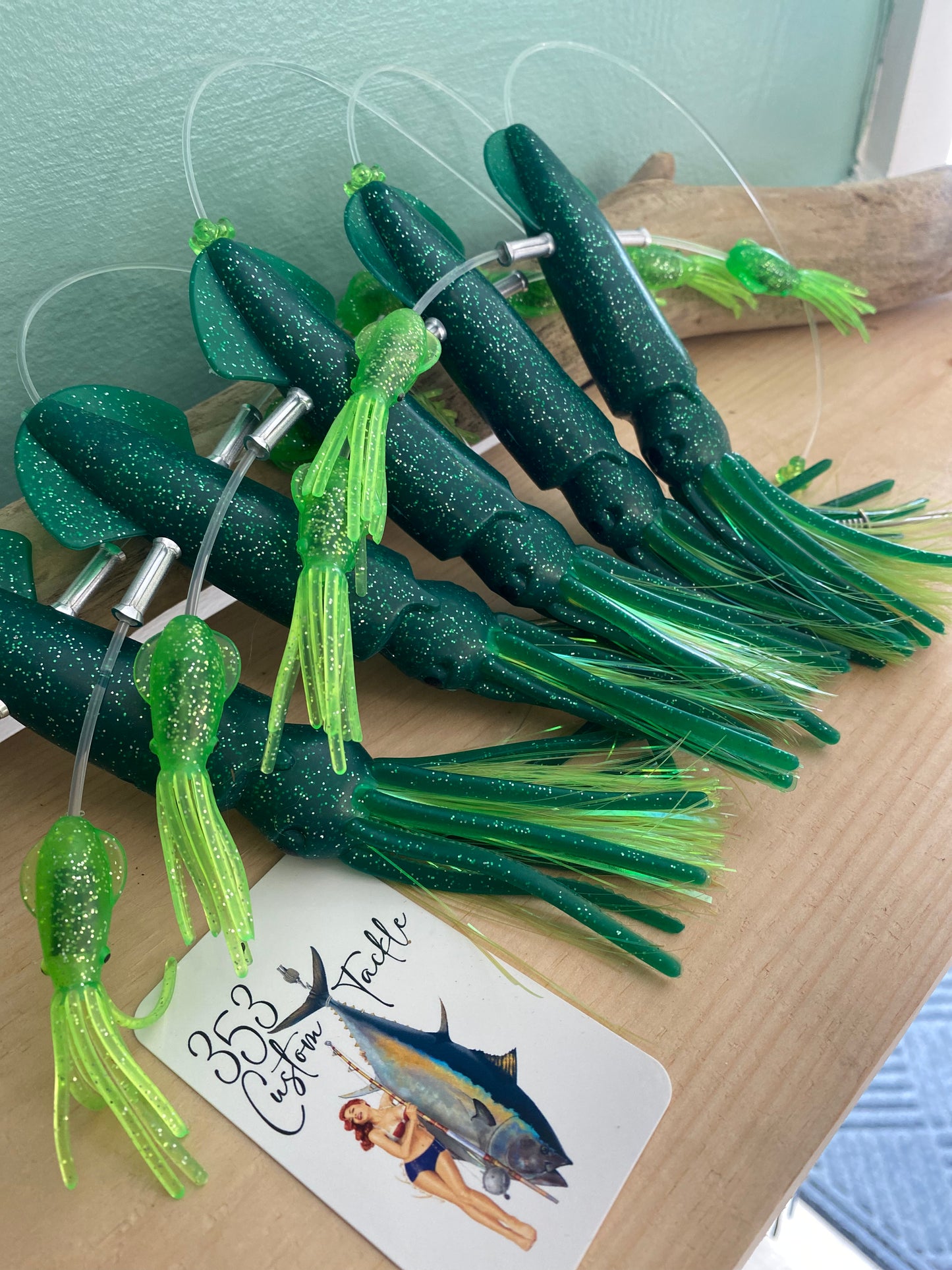 353 Custom Dredge 36"- 5.5" Fat Daddy Squid Dredge