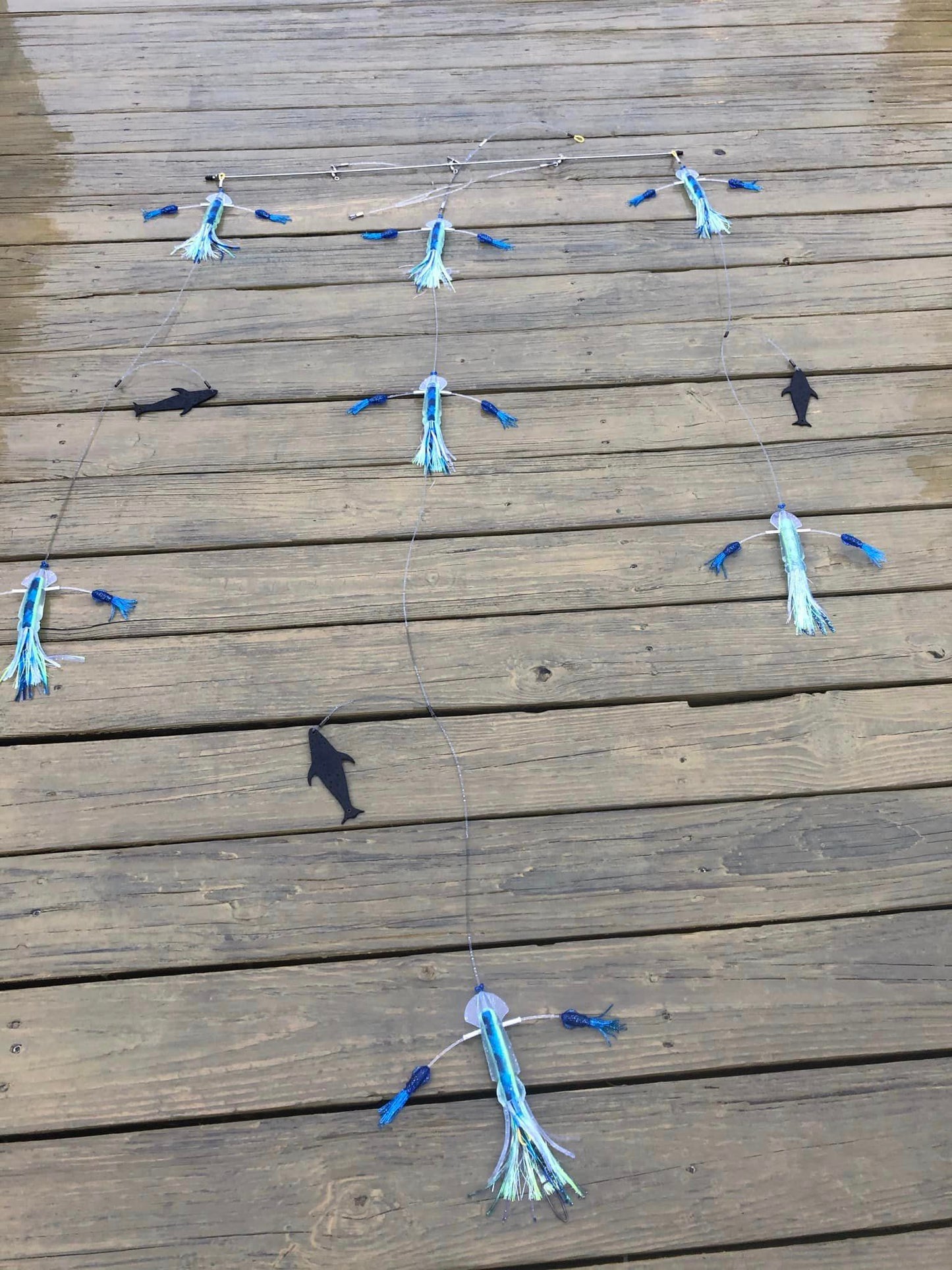 Spreader Bar- Blue Green Multi Color