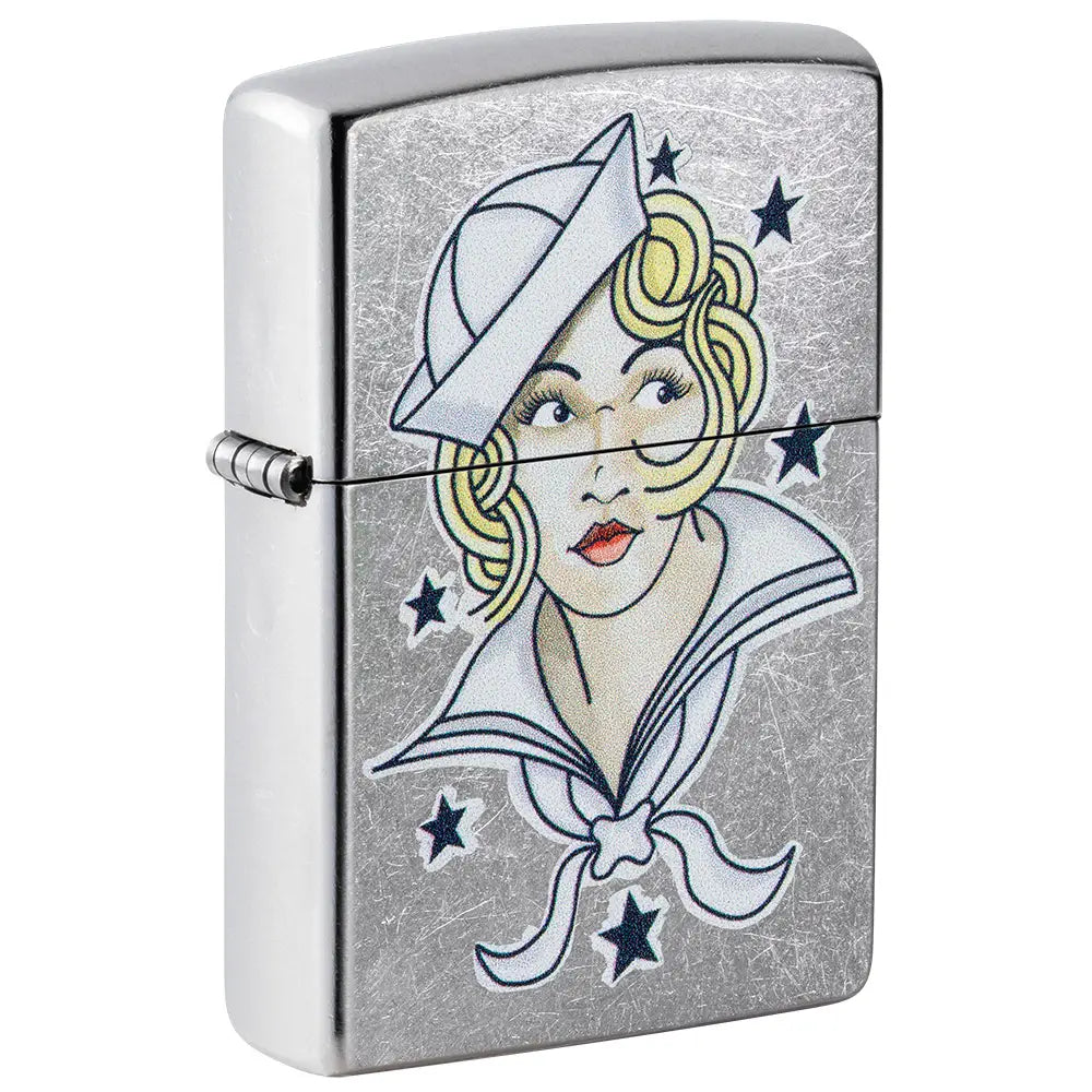 Zippo Lighter Sailor Girl