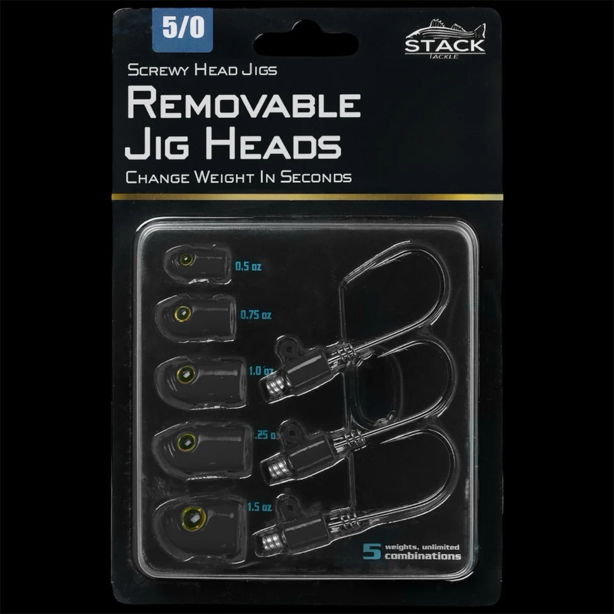 Stack Tackle -Screwy Head Jigs