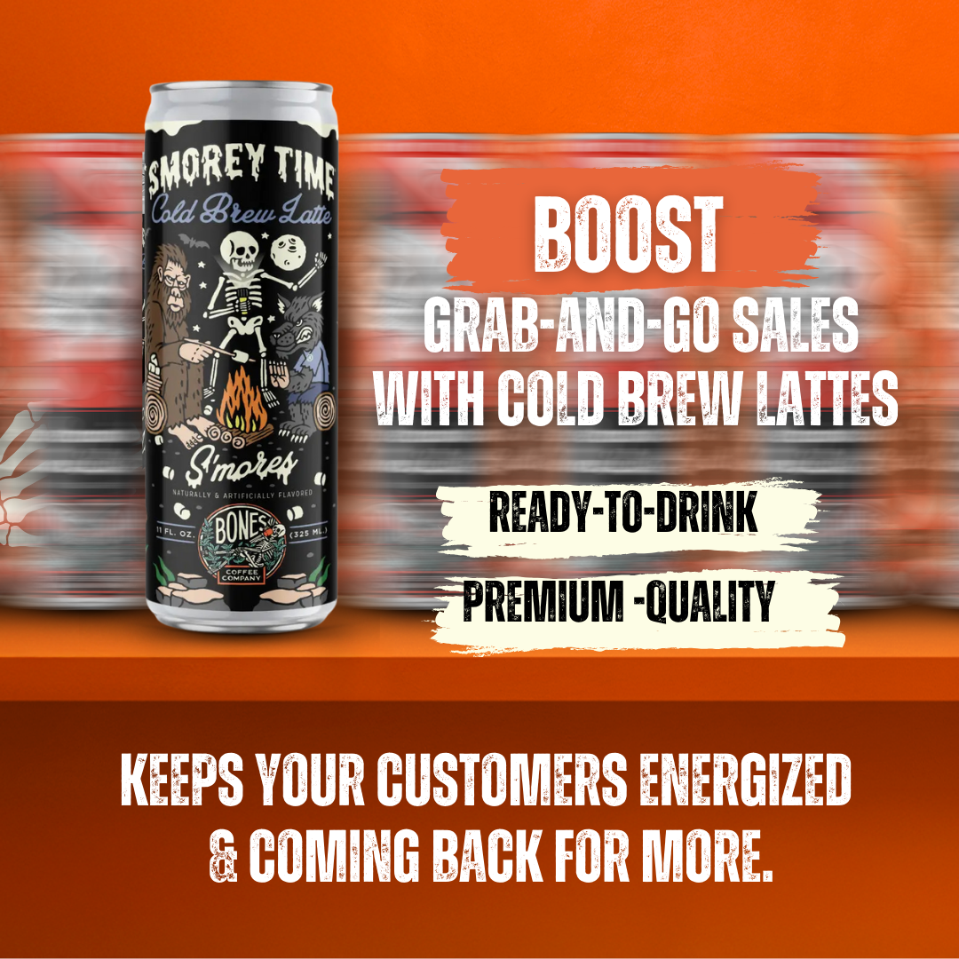 French Toast Cold Brew Latte | 12-Pack | Iced Canned Coffee