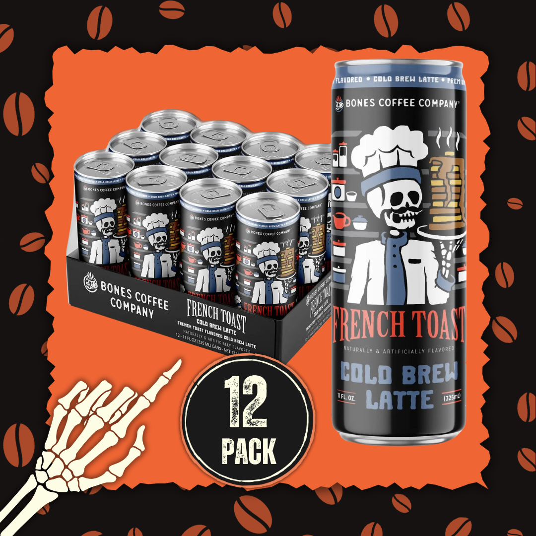French Toast Cold Brew Latte | 12-Pack | Iced Canned Coffee