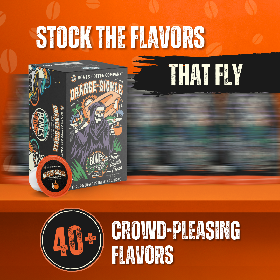 High Voltage Coffee Pods | 12 Count | Flavored Coffee