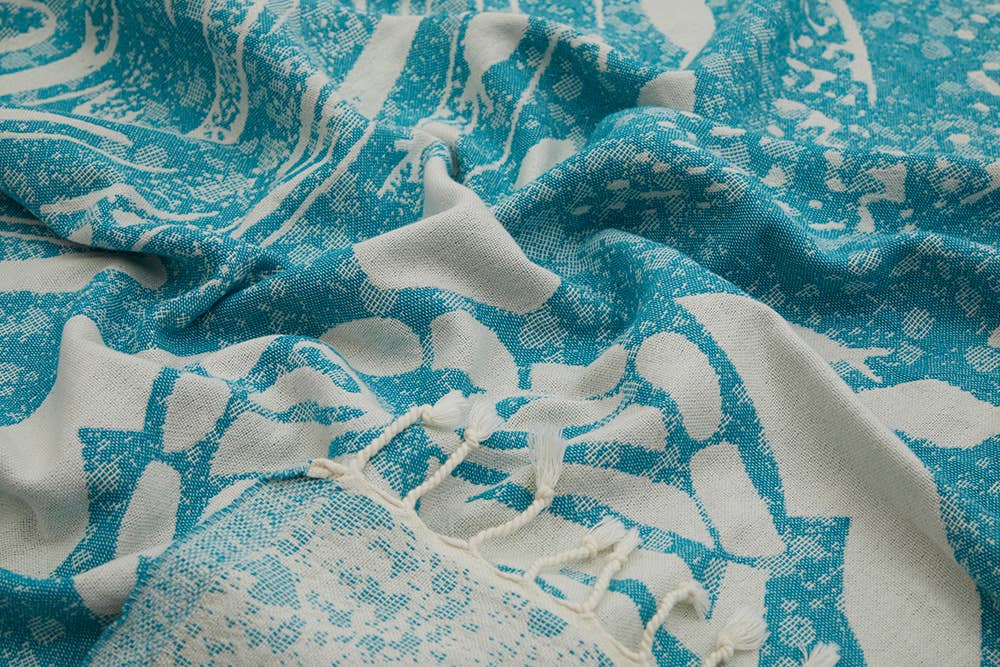 Ocean Turtle Beach Bath Pool Towels Turkish Cotton Sand-free