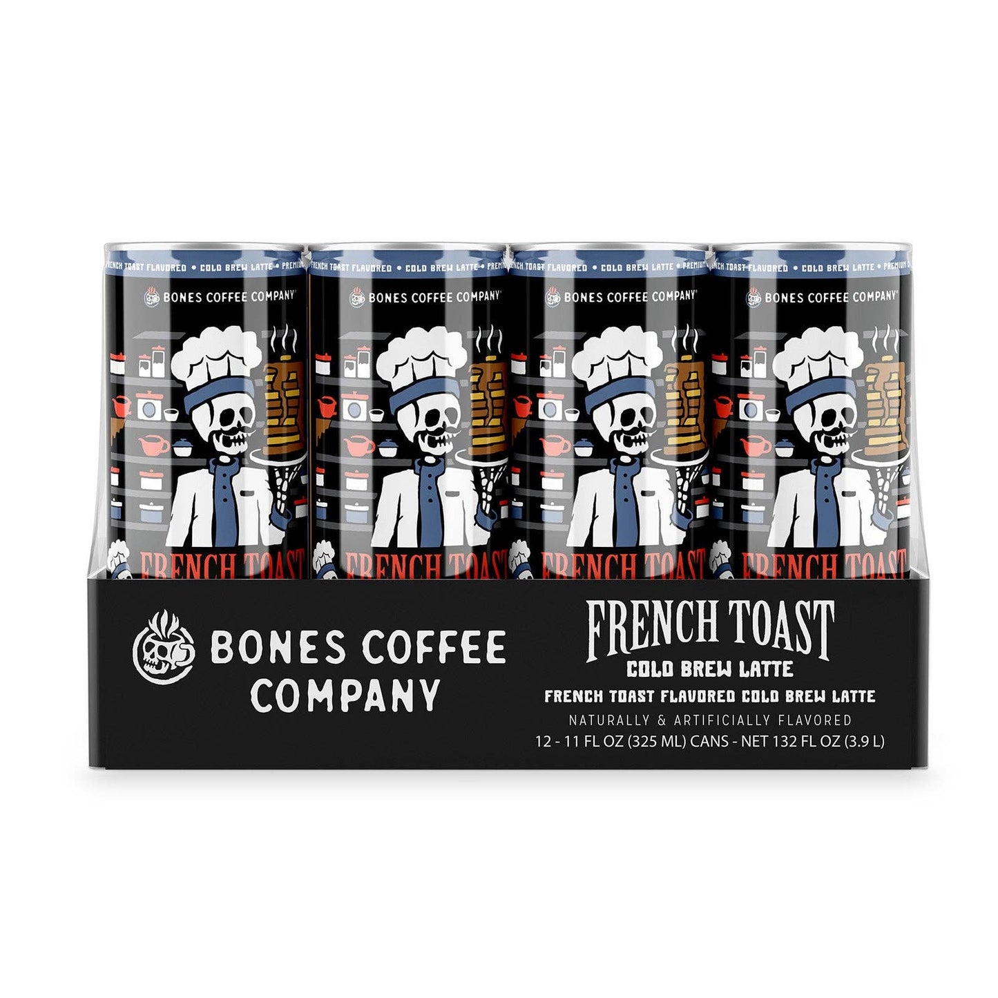 French Toast Cold Brew Latte | 12-Pack | Iced Canned Coffee