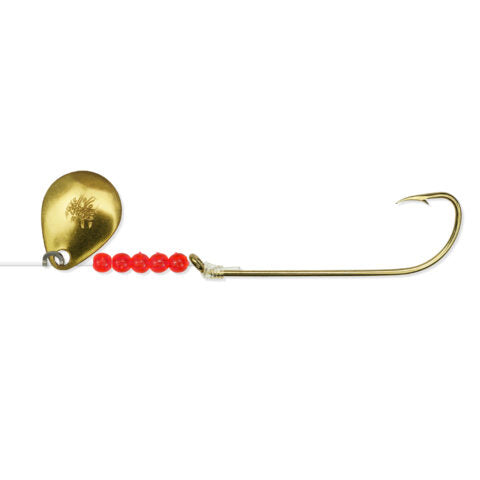 Bear Paw Flicker Snelled Hooks - Sz 1