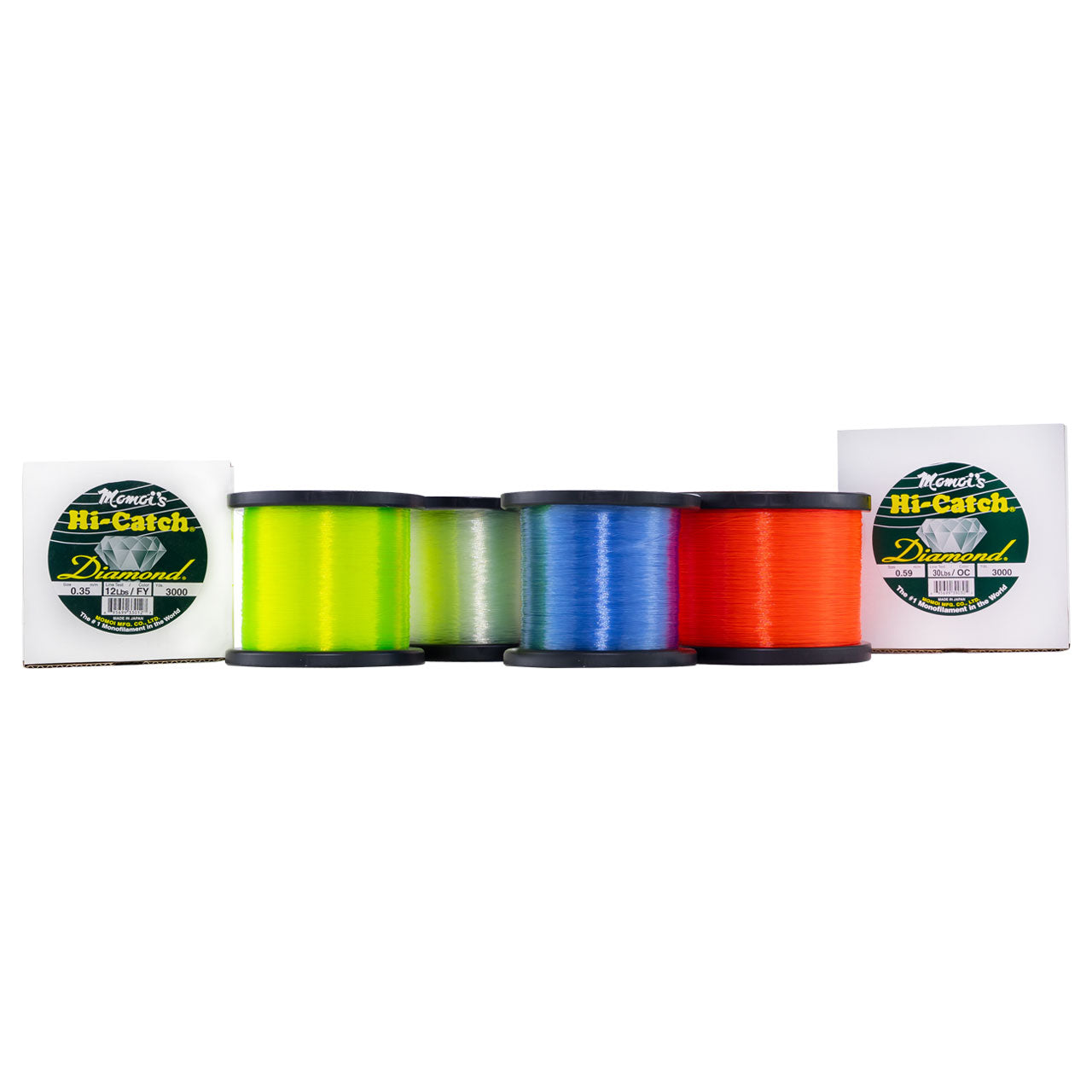 Momoi Hi Catch Diamond Monofilament- 3000yd