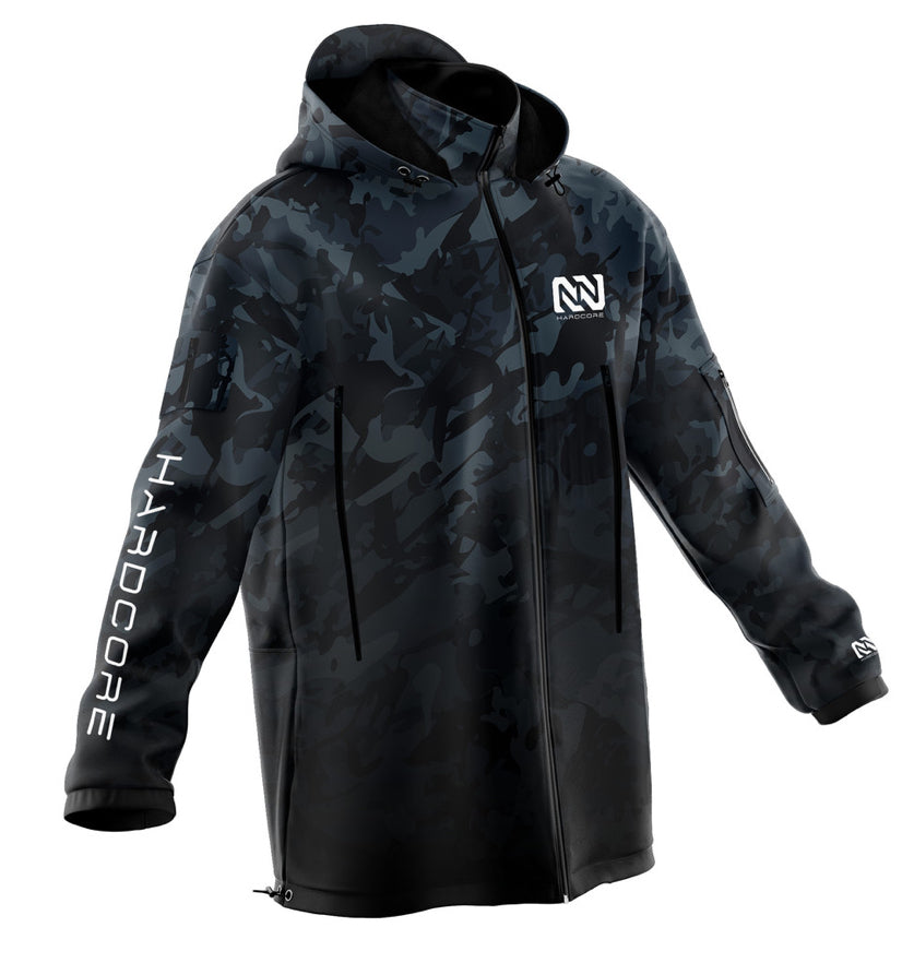 Tactical Soft Shell Jacket - Dark Camo