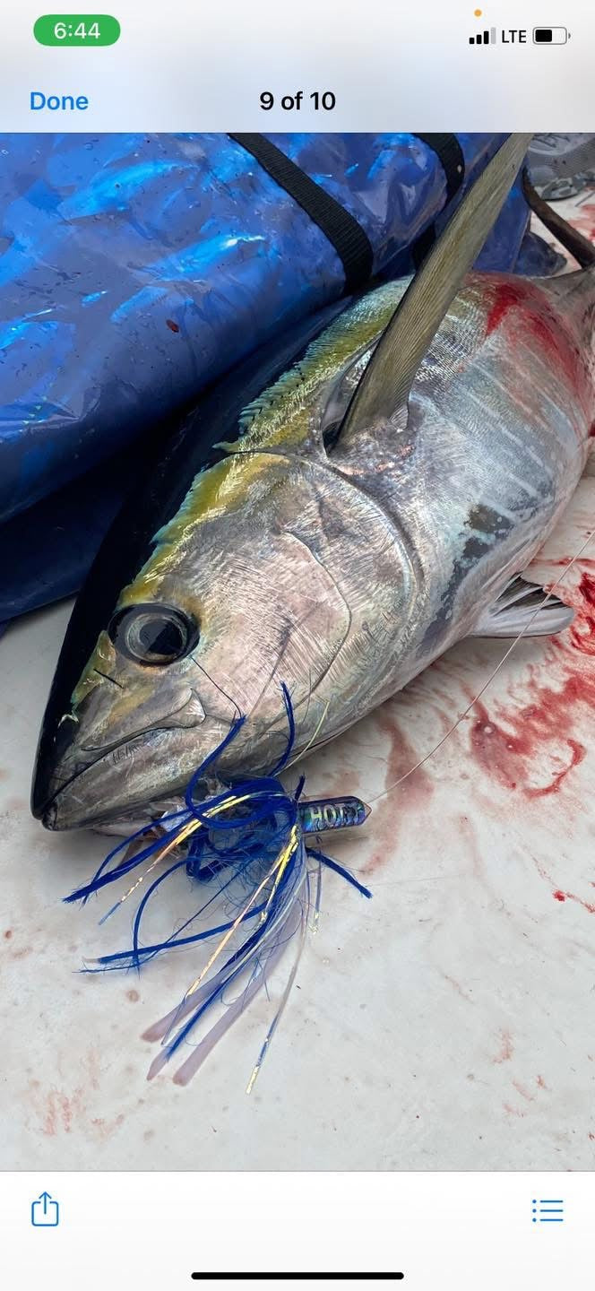 Ballyhoo 3oz- Habanero Custom Lures