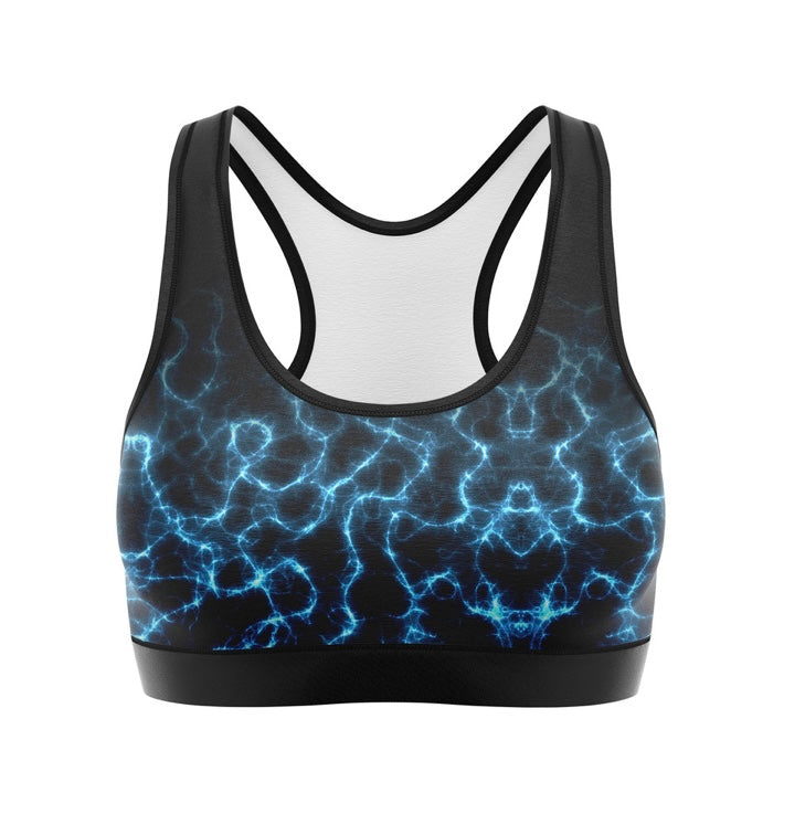 Electric Blue Sports Bra