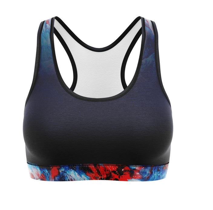 Patriotic Sports Bra