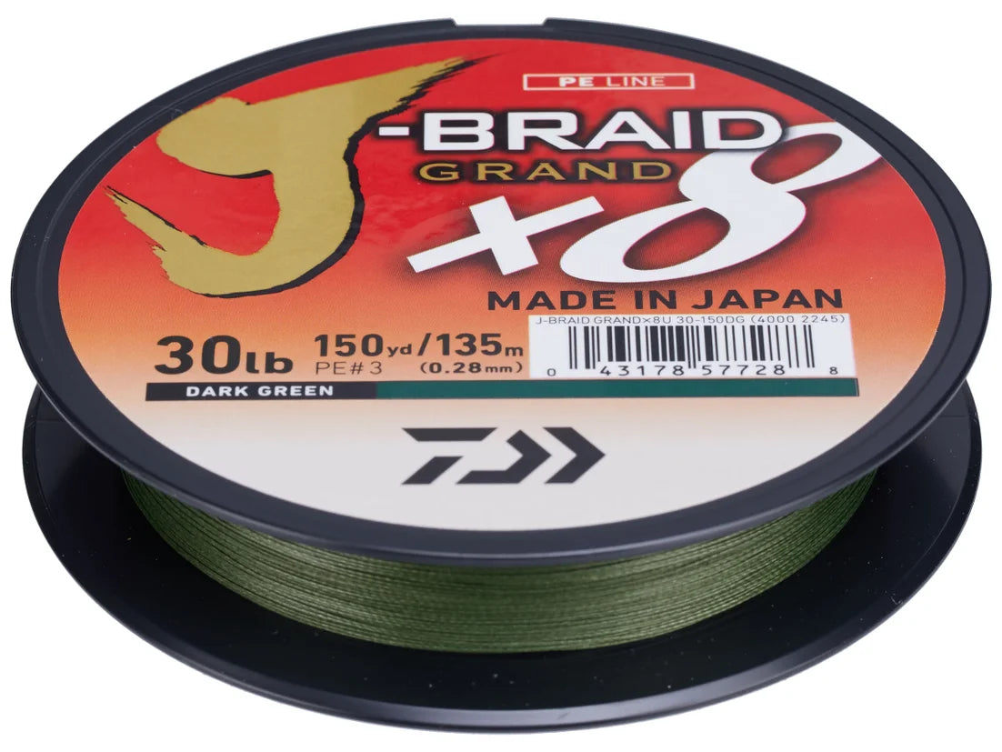 J Braid by Daiwa-40lb 165yd
