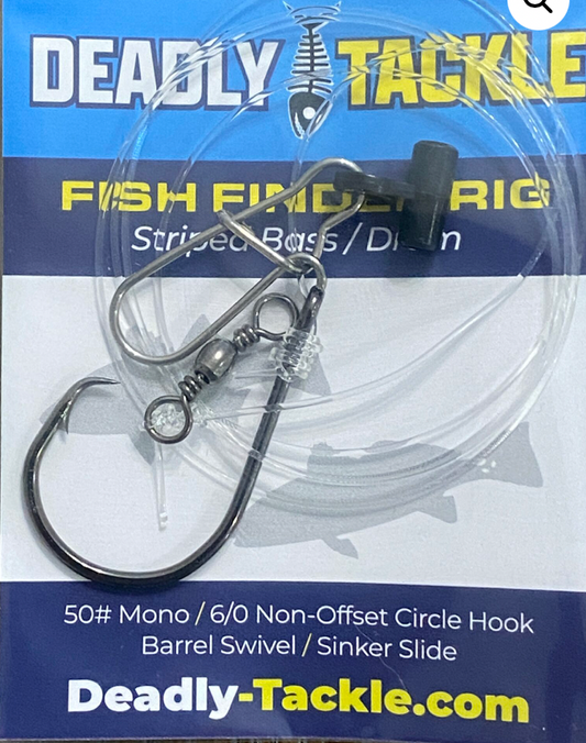 Fish Finder Rig - Striped Bass Legal