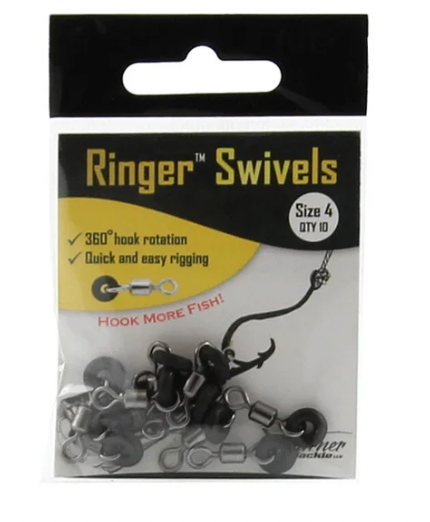 Ringer Swivels Size 4 QTY 10