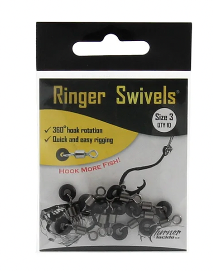 Ringer Swivels Size 3 QTY 10