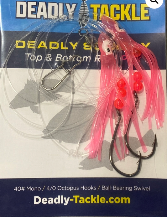 Deadly Squidly - Top and Bottom Rig