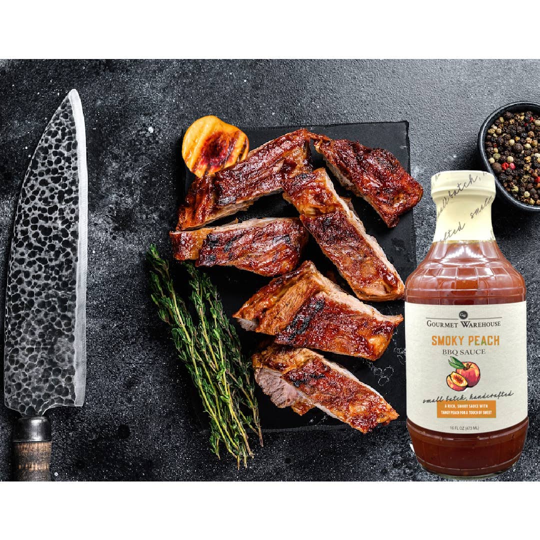 Gourmet Warehouse Smoky Peach BBQ sauce