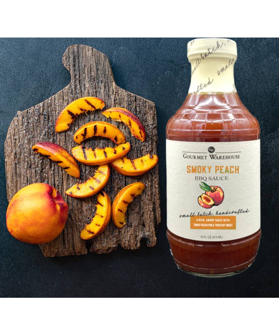 Gourmet Warehouse Smoky Peach BBQ sauce