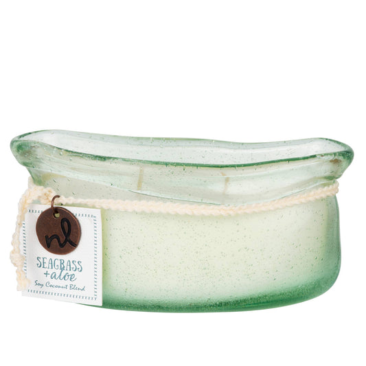 Windward Candle: Seagrass & Aloe