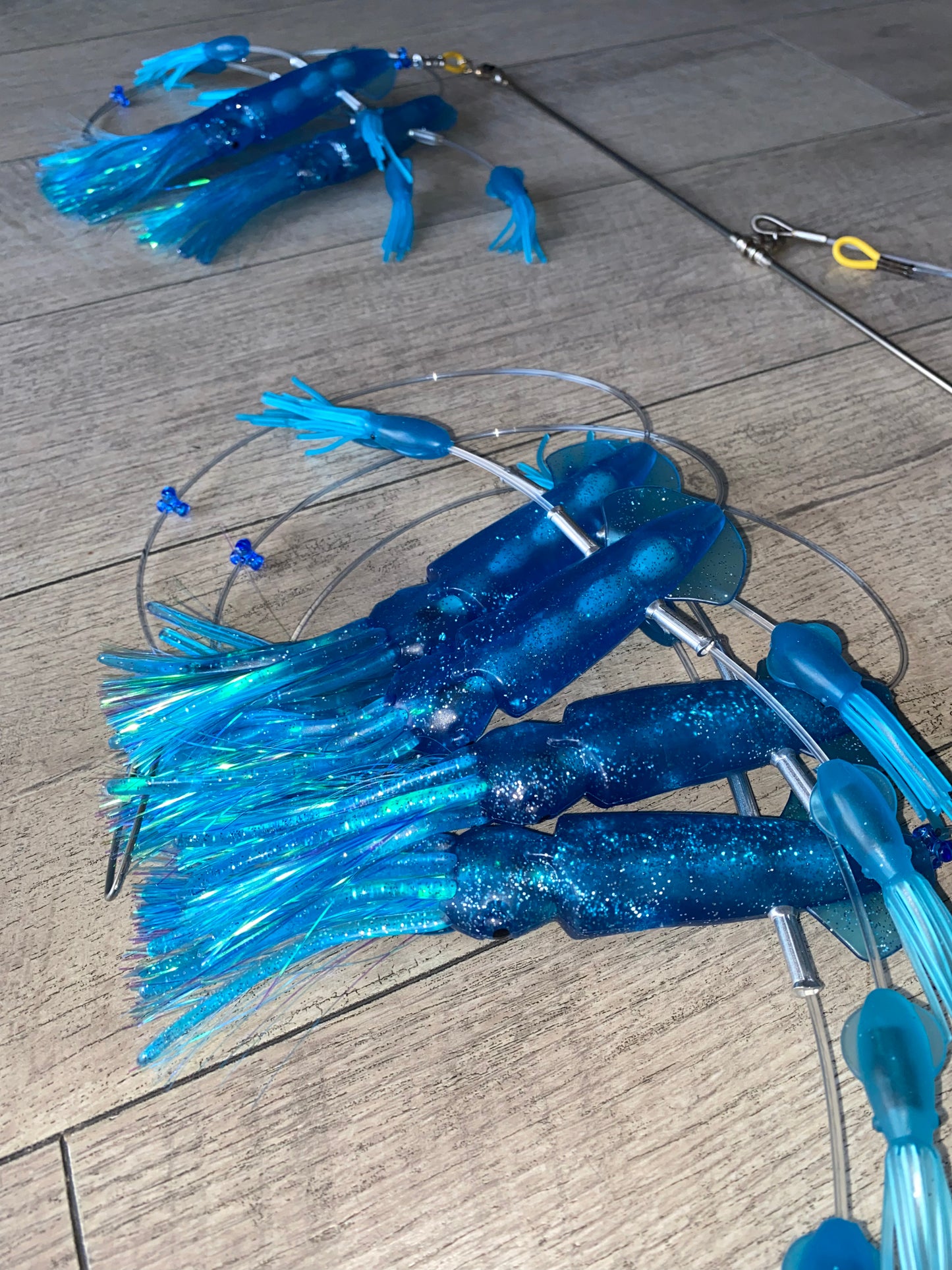 Spreader Bar- Blue Squid