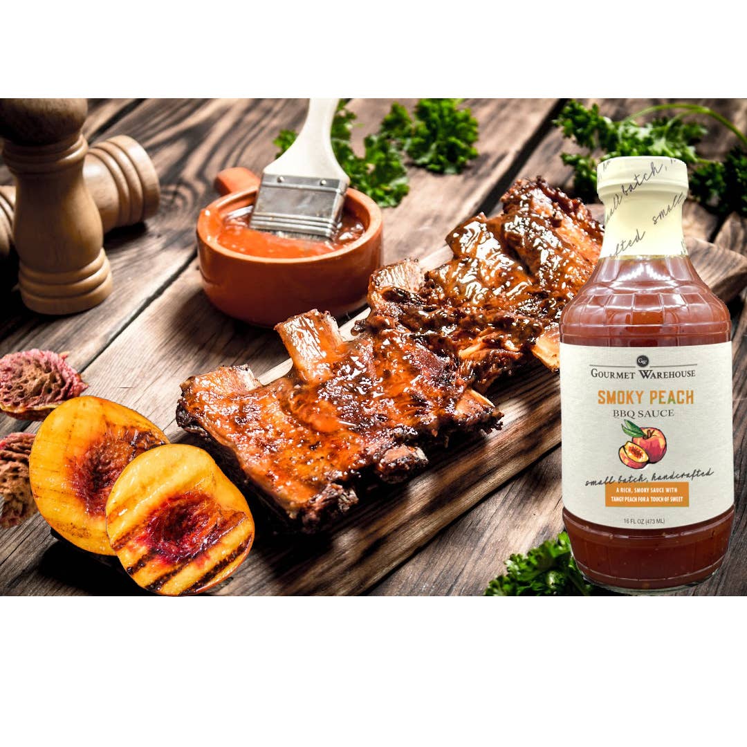 Gourmet Warehouse Smoky Peach BBQ sauce