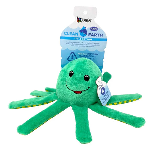 Plush Octopus Dog Toy