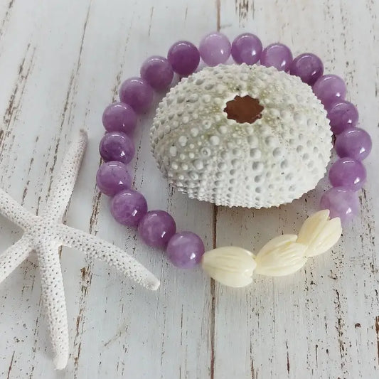 Purple Jade Bracelet