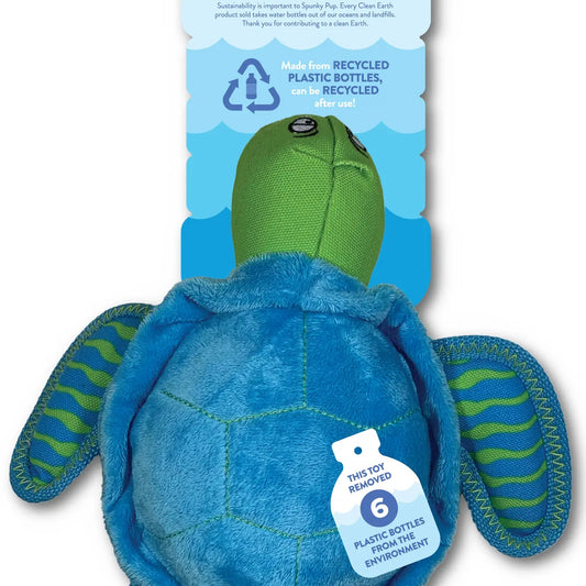 Plush Turtle Dog Toy