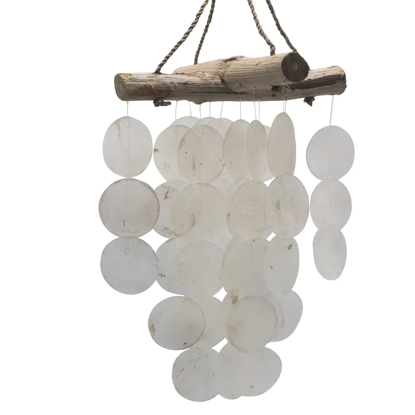 Driftwood Wind Chime Pearl Effect